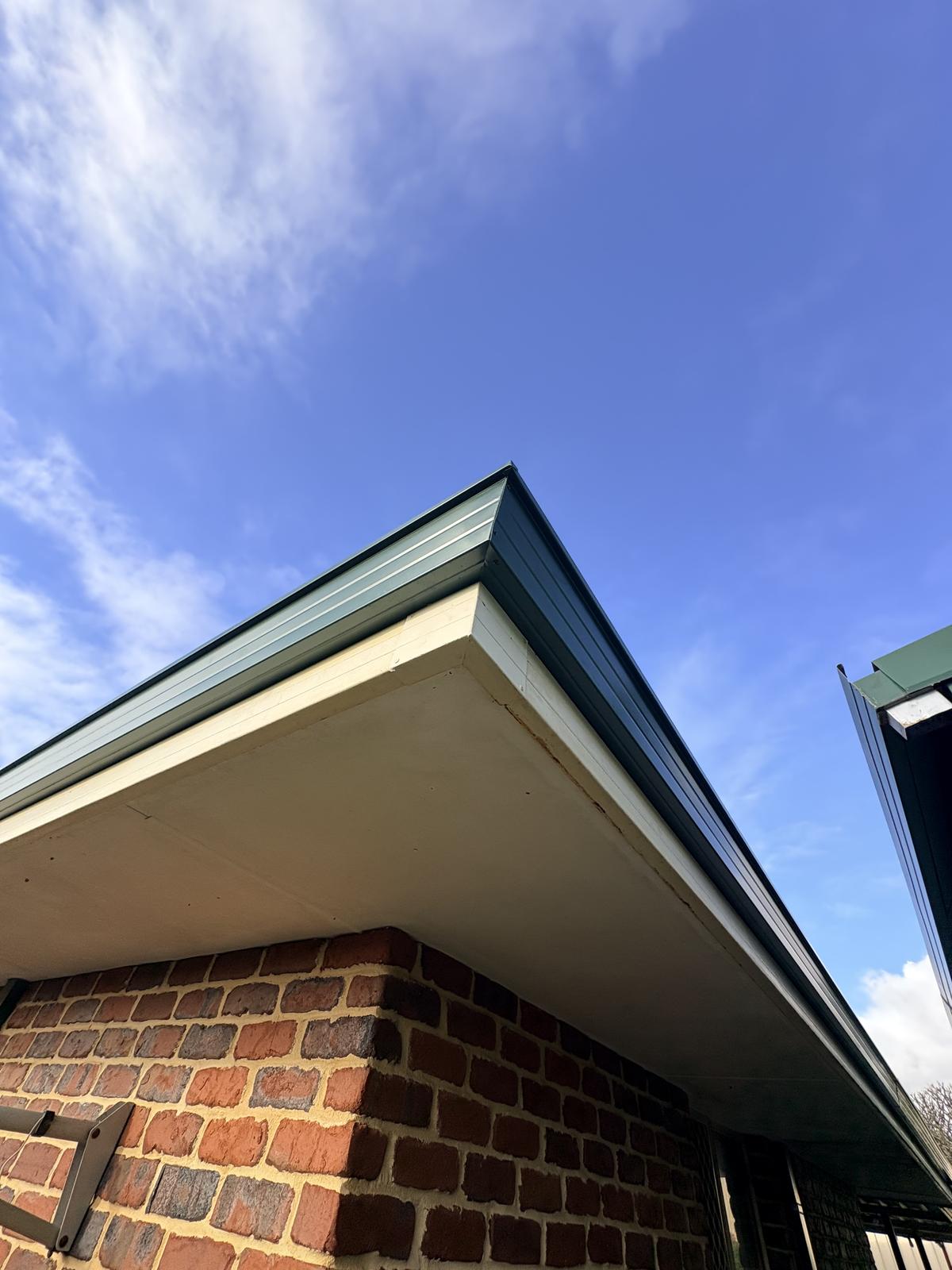 Colorbond fascia and barge